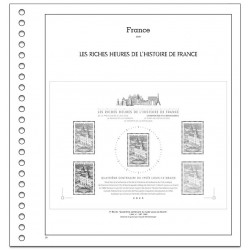 Jeux SC Yvert blocs Les Riches Heures de l'Histoire de France 2025.