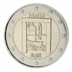 2 euros commémorative Malte 2018 UNC - Héritage.