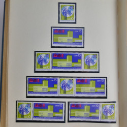 Collection timbres d'Allemagne de l'Est 1950-1978 neufs** en 2 albums.