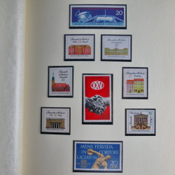 Collection timbres d'Allemagne de l'Est 1950-1978 neufs** en 2 albums.