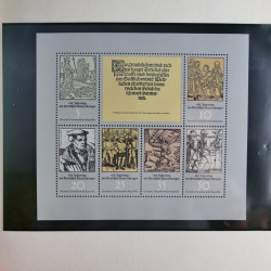 Collection timbres d'Allemagne de l'Est 1950-1978 neufs** en 2 albums.