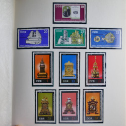 Collection timbres d'Allemagne de l'Est 1950-1978 neufs** en 2 albums.