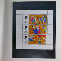 Collection timbres d'Allemagne de l'Est 1950-1978 neufs** en 2 albums.