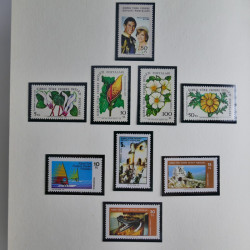 Collection timbres de Chypre Turc 1976-2006 neufs** en 2 albums.