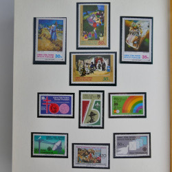 Collection timbres de Chypre Turc 1976-2006 neufs** en 2 albums.