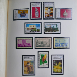 Collection timbres de Chypre Turc 1976-2006 neufs** en 2 albums.