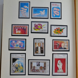 Collection timbres de Chypre Turc 1976-2006 neufs** en 2 albums.