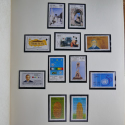 Collection timbres de Chypre Turc 1976-2006 neufs** en 2 albums.