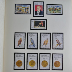 Collection timbres de Chypre Turc 1976-2006 neufs** en 2 albums.