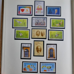 Collection timbres de Chypre Turc 1976-2006 neufs** en 2 albums.