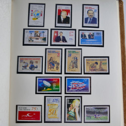 Collection timbres de Chypre Turc 1976-2006 neufs** en 2 albums.