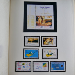 Collection timbres de Chypre Turc 1976-2006 neufs** en 2 albums.
