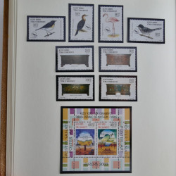 Collection timbres de Chypre Turc 1976-2006 neufs** en 2 albums.