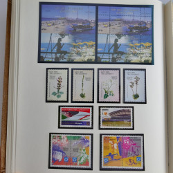 Collection timbres de Chypre Turc 1976-2006 neufs** en 2 albums.