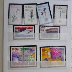 Collection timbres de Chypre Turc 1976-2006 neufs** en 2 albums.