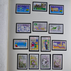 Collection timbres de Chypre Turc 1976-2006 neufs** en 2 albums.
