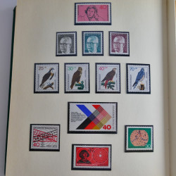 Collection timbres d'Allemagne Fédérale 1958-2002 neufs** en 3 albums.