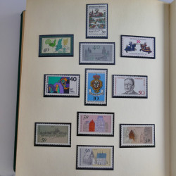 Collection timbres d'Allemagne Fédérale 1958-2002 neufs** en 3 albums.