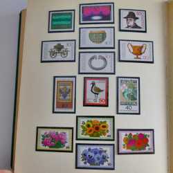 Collection timbres d'Allemagne Fédérale 1958-2002 neufs** en 3 albums.