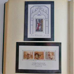 Collection timbres d'Allemagne Fédérale 1958-2002 neufs** en 3 albums.
