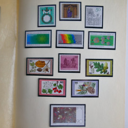 Collection timbres d'Allemagne Fédérale 1958-2002 neufs** en 3 albums.