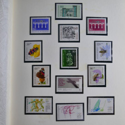 Collection timbres d'Allemagne Fédérale 1958-2002 neufs** en 3 albums.