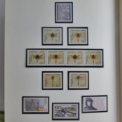 Collection timbres d'Allemagne Fédérale 1958-2002 neufs** en 3 albums.