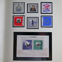 Collection timbres d'Allemagne Fédérale 1958-2002 neufs** en 3 albums.