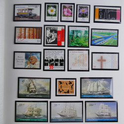 Collection timbres d'Allemagne Fédérale 1958-2002 neufs** en 3 albums.