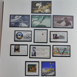 Collection timbres d'Allemagne Fédérale 1958-2002 neufs** en 3 albums.