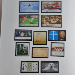 Collection timbres d'Allemagne Fédérale 1958-2002 neufs** en 3 albums.