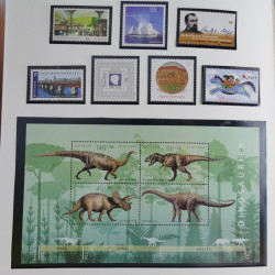 Collection timbres d'Allemagne Fédérale 1958-2002 neufs** en 3 albums.