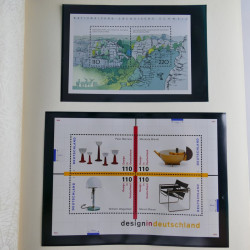Collection timbres d'Allemagne et Berlin 1969-2004 neuf** en 2 albums.