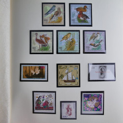 Collection timbres d'Allemagne et Berlin 1969-2004 neuf** en 2 albums.
