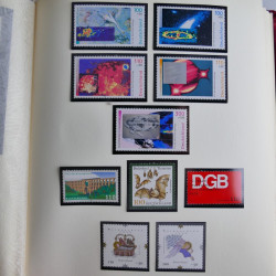 Collection timbres d'Allemagne et Berlin 1969-2004 neuf** en 2 albums.