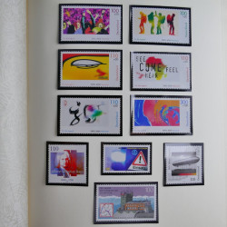 Collection timbres d'Allemagne et Berlin 1969-2004 neuf** en 2 albums.