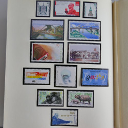 Collection timbres d'Allemagne et Berlin 1969-2004 neuf** en 2 albums.