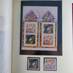 Collection timbres d'Allemagne et Berlin 1969-2004 neuf** en 2 albums.