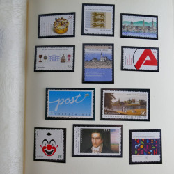 Collection timbres d'Allemagne et Berlin 1969-2004 neuf** en 2 albums.
