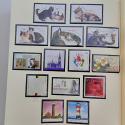 Collection timbres d'Allemagne et Berlin 1969-2004 neuf** en 2 albums.