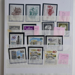 Collection timbres d'Allemagne et Berlin 1969-2004 neuf** en 2 albums.