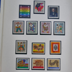 Collection timbres d'Allemagne et Berlin 1969-2004 neuf** en 2 albums.