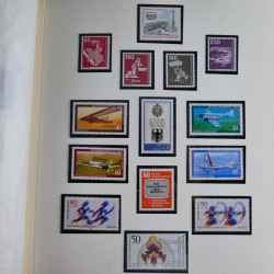 Collection timbres d'Allemagne et Berlin 1969-2004 neuf** en 2 albums.