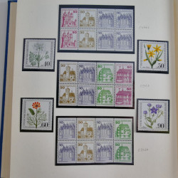 Collection timbres d'Allemagne et Berlin 1969-2004 neuf** en 2 albums.