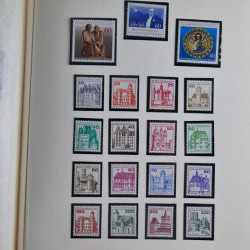 Collection timbres d'Allemagne et Berlin 1969-2004 neuf** en 2 albums.