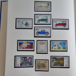 Collection timbres d'Allemagne et Berlin 1969-2004 neuf** en 2 albums.