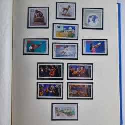 Collection timbres d'Allemagne et Berlin 1969-2004 neuf** en 2 albums.