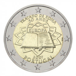 2 euros commémorative Portugal 2007 - Traité de Rome.