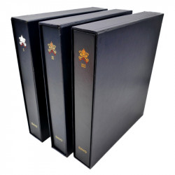 Collection timbres du Vatican 1852-2011 neufs** en 3 albums DAVO.