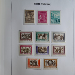 Collection timbres du Vatican 1852-2011 neufs** en 3 albums DAVO.